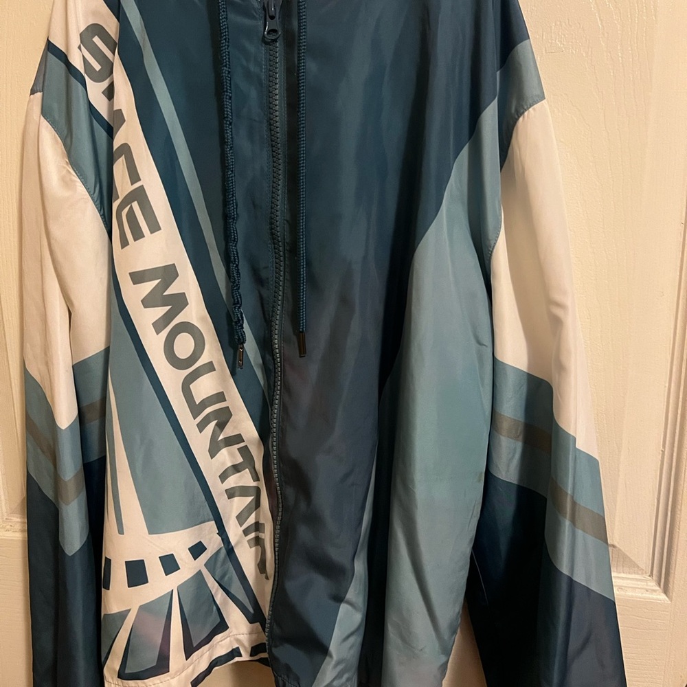 Disney Blue and White  Windbreaker Jacket